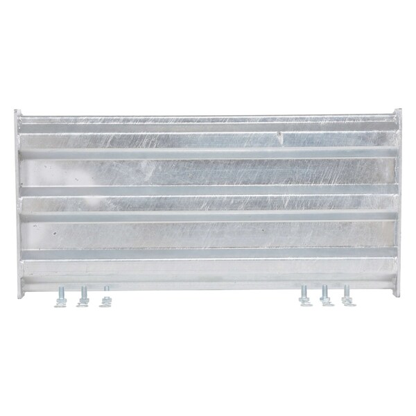 Vestil Bolt-On Style Guard Rail 3 Ft Galvanized GR-F3R-BO-3-HDG - main